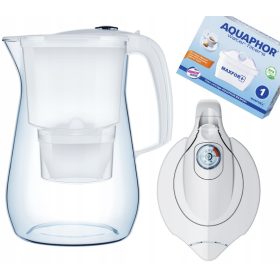  Caraffa filtrante Aquaphor Onyx 4,2 l, bianco