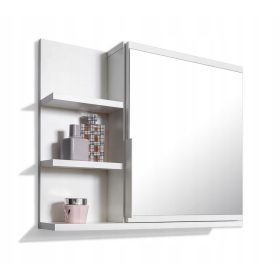    Mobile da bagno DomTech 60 x 50 x 14,1 cm bianco con specchio