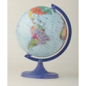    Mappamondo in pellicola termoretraibile Politica 160 mm per l'apprendimento di un bambino di 7 anni