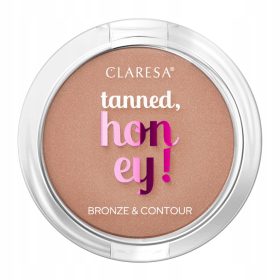    Terra abbronzante compattata Claresa Tanned, Honey! 13 Finitura scintillante con particelle 13 g