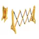 BARRIERA A FORBICE, a fisarmonica, PIEGHEVOLE, 250 cm, RIFLETTENTE