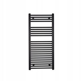    Radiatore da bagno ad acqua Heat & Style 516 W 500 x 1100 mm nero