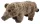  GRANDE MASCOTTE MAIALINO CINGHIALE PELUCHE peluche 46 cm
