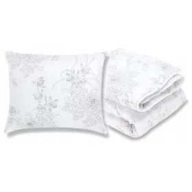   Set Completo Piumino e Cuscino Antiallergici e Antiacaro 140x200 + 70x80