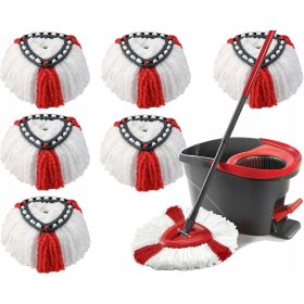   Ricarica per panno rotante 6x INSTALLAZIONI Ricarica per panno rotante VILEDA TURBO 35 cm