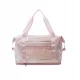  Borsa sportiva per la palestra Borsa da viaggio Abbigliamento Universale pieghevole Rosa chiaro