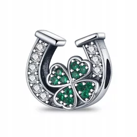    Charms per bracciali TRIFOGLIO FERRO DI CAVALLO, argento C292