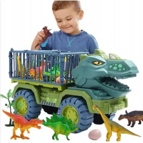  MEGA JURA Giocattoli Dinosauri Camion da trasporto