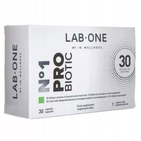   ProBiotic N°1: 30 Miliardi di Culture Batteriche per Capsula con 10 Cepi Diversi