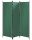  Schermo residenziale, 3 pannelli, verde