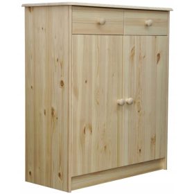    Cassettiera Alpherats Björbo 78 x 35 x 89 cm bianco - pino opaco