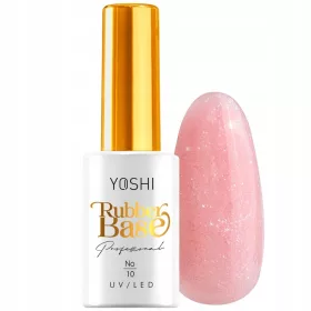  YOSHI RUBBER BASE GOMMA ROSA CON PARCHI N. 10 10 ml