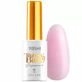  YOSHI RUBBER BASE ROSA LATTE CON PARCHI N. 11 10 ml