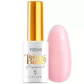  YOSHI RUBBER BASE GOMMA ROSA CON PARCHI N. 12 10 ml