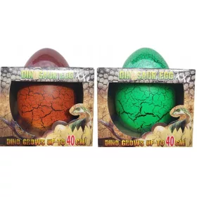  UN UOVO DI DINOSAURO CHE COVA UN DINOSAURO IN CRESCITA XXL