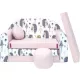  Divano Welox SWM 98 x 170 cm, velluto rosa