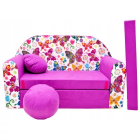  Divano Welox Maxx 100 x 170 cm tessuto viola