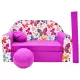  Divano Welox Maxx 100 x 170 cm tessuto viola