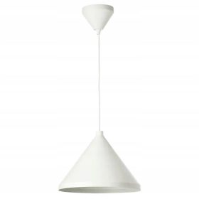  IKEA NAVLINGE Lampada a sospensione bianca, 33 cm