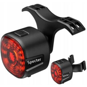    SPECTRE WT09 lampada da bicicletta 40lm posteriore NUOVO DESIGN
