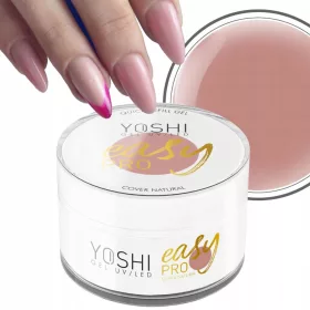    YOSHI EASY PRO GEL COSTRUTTORE PER EXTENSION UNGHIE COPERTURA NATURALE 15 g