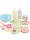  Set insalata in legno per bambini