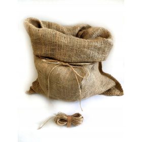    Borsa in iuta, copertura per albero di Natale, 50x80 cm, supporto