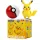  Clip Pokeball + Figura pieghevole Pokemon Pikachu