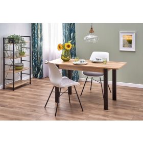  Tavolo 100x60 GINO rovere nero wotan Halmar