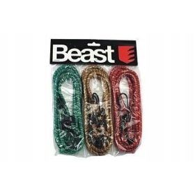   Cinghie Elastiche per il Fissaggio del Bagaglio, 6 Pezzi, 80 cm