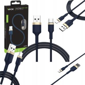  Cavo USB - USB tipo C 1m linea premium VA0059 Vayox