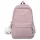 Zaino Rosa con Portachiavi - Perfetto per Scuola e Viaggi