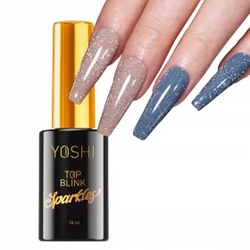    YOSHI TOP BLINK SPARKLES NO WIPE GLITTER TOP SENZA LAVAGGIO 10 ml