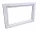 FINESTRA GARAGE SEMINTERRATO 900 x 600, BIANCO