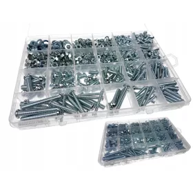 Set di viti e dadi M3 M4 M5 M6 1000 viti
