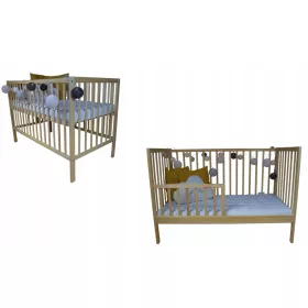 Letto MAŁGOSIA b/n, pino, divano, 120x60