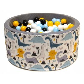  Piscina a secco con 200 palline