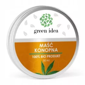 Green Idea UNGUENTO ALLA CANAPA PRODOTTO 100% BIO 50 ml