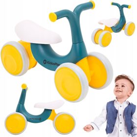    BICICLETTA EQUILIBRIO PER BAMBINO DA 1 ANNO, 4 RUOTE, GIOCATORE, SPINGITORE PER BAMBINI, CASA