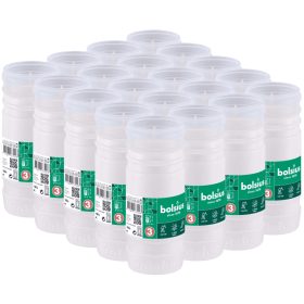    Inserti in paraffina per candele Bolsius 3D 14,5 cm 20 pezzi