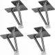  Stilista M86314 gambe per mobili 12x10 cm metallo 4 pz.
