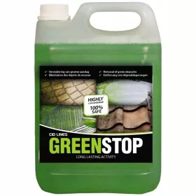    Rimuove alghe, muschio, sedimenti verdi, GREENSTOP 5L, EFFICIENTE