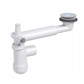    Sifone lavabo Emporia con tappo click-clack in ottone PR4-C4NNA-006