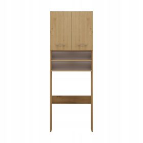    Mobile da bagno TopEshop sopra la lavatrice, rovere artigianale, 180 cm