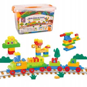  Mattoncini da costruzione grandi - Set creativo 260 pz