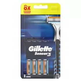  Cartucce per rasoio Gillette Sensor3 8 pezzi