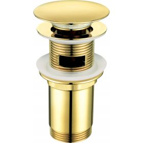  Tappo click-clack universale dorato NHC_Z10U