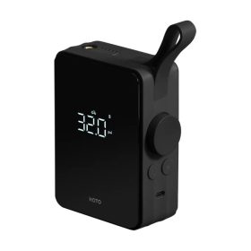    HOTO (Xiaomi EcoSyStem) Pompa per compressore d'aria elettrica portatile, sfumature di grigio