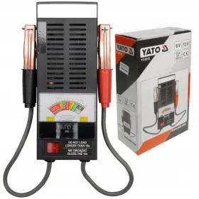    MISURATORE ANALOGICO TESTER BATTERIA YATO 6V 12V 200 -1000A YT-8310