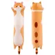  CUSCINO MASCOTTE GATTO LUNGO BEIGE fino a 120 cm (!)
